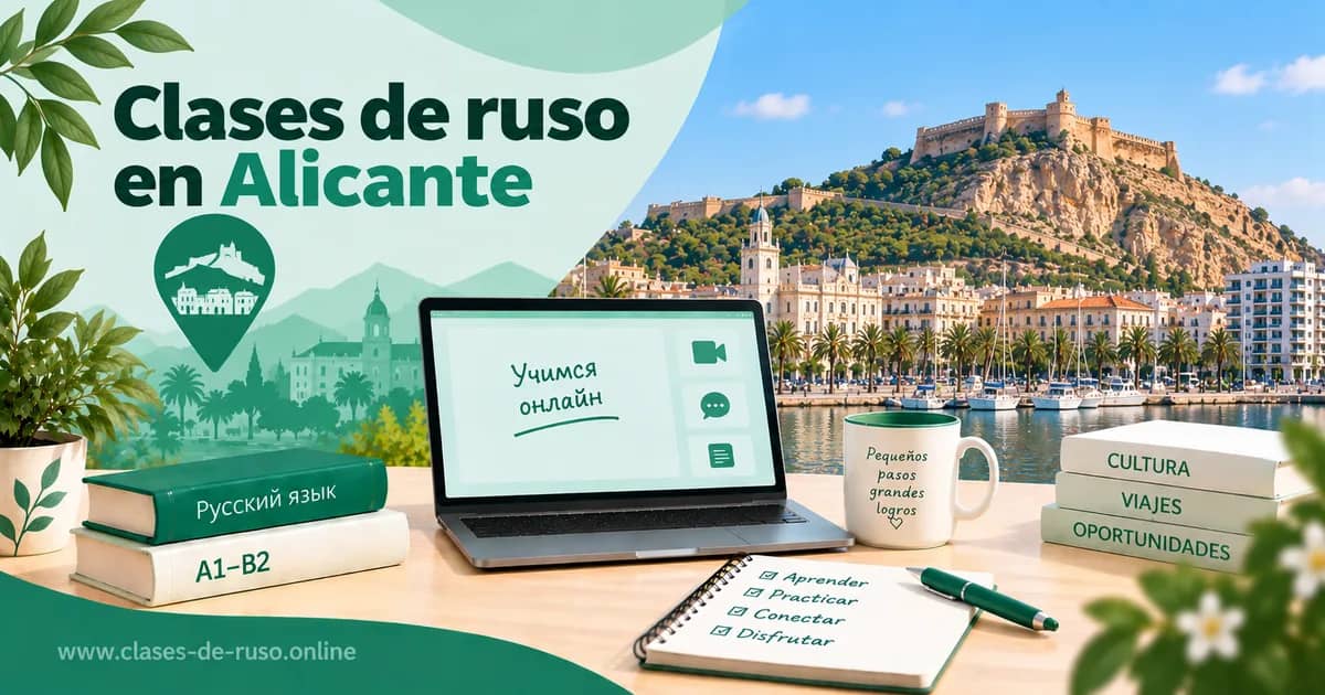 Tarjeta para compartir: Clases de ruso en Alicante
