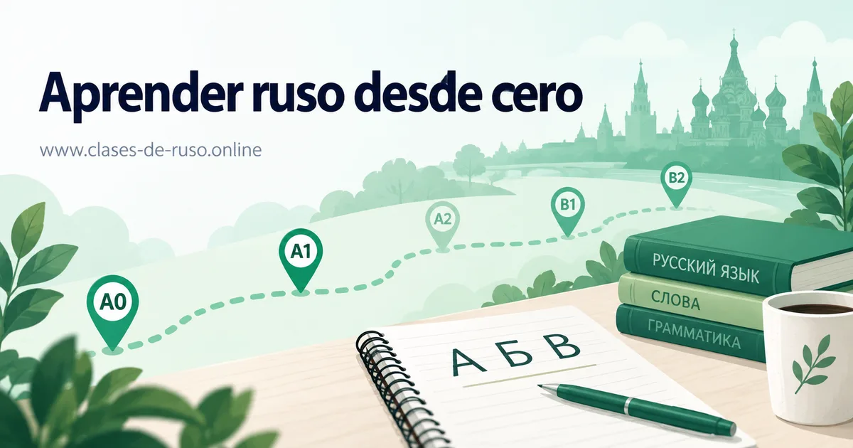Tarjeta para compartir: Aprender ruso desde cero